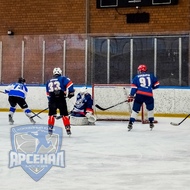 Доктора vs Арсенал Школа Хоккея (08.03.2020). Полуфинал. Победа!<br>
Счет 1:5.