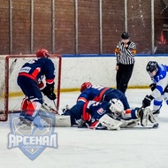 Доктора vs Арсенал Школа Хоккея (08.03.2020). Полуфинал. Победа!<br>
Счет 1:5.