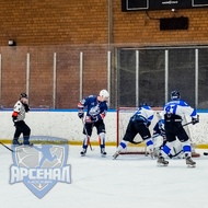 Доктора vs Арсенал Школа Хоккея (08.03.2020). Полуфинал. Победа!<br>
Счет 1:5.