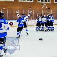 Доктора vs Арсенал Школа Хоккея (08.03.2020). Полуфинал. Победа!<br>
Счет 1:5.